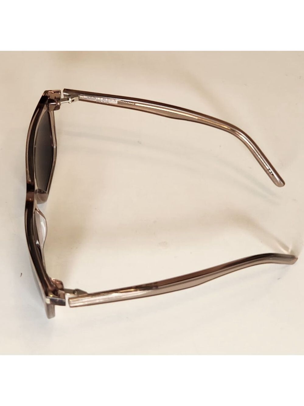 Saint Laurent Sunglasses Brown One Size SL-515 CAT EYE SUNGLASSES Gray Lens YSL - Picture 8 of 16
